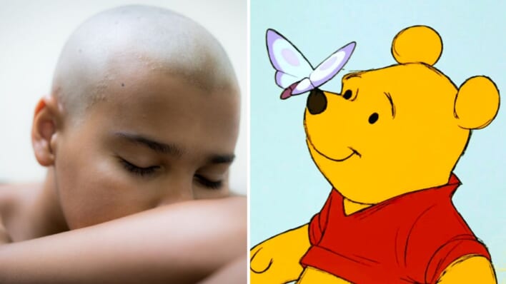 winnie the pooh cancer patient