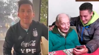 100-Year-Old Argentina Fan Writes Down Every Goal Messi Scores – The Soccer Legend Finds Out and Sends Tear-Jerking Message